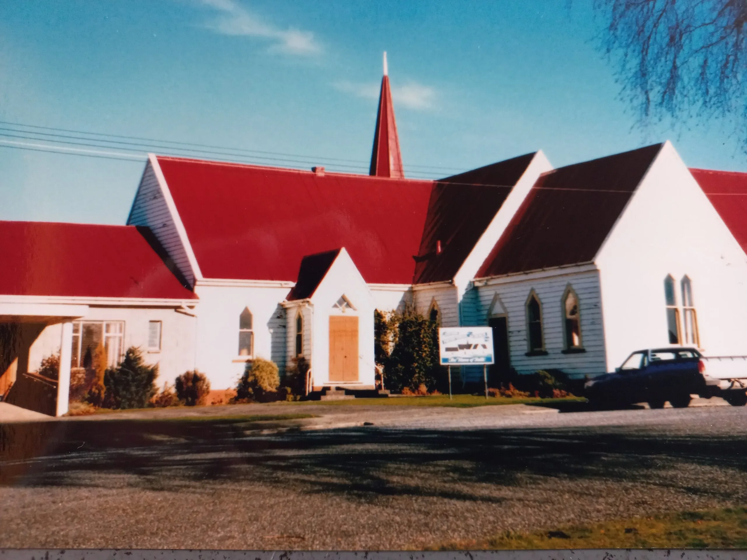 The old East Gore Presbyterian Church (PCANZ) building.